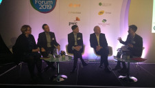 (L-R): The Woodland Trust’s Beccy Speight; Whitbread's James Pitcher; ENGIE's Jamie Quinn; Kellogg Europe’s Rupert Maitland-Titterton and edie's Luke Nicholls